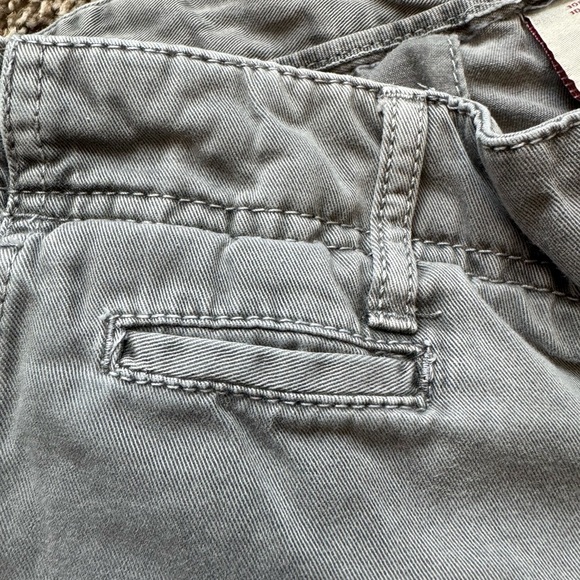 Merona sz 8 grey jeans shorts GUC - Picture 4 of 7